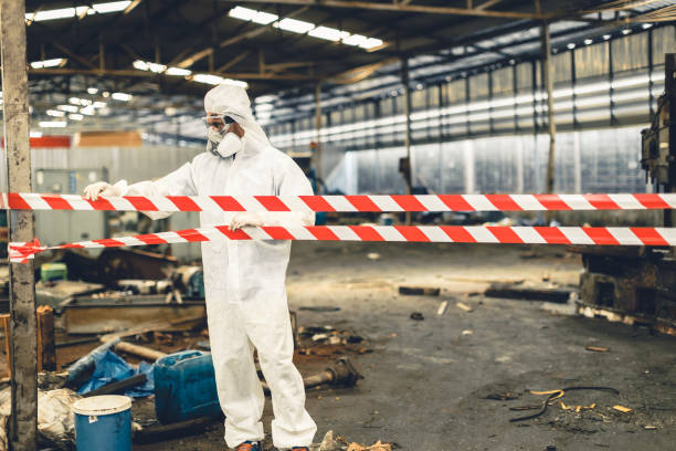 Professional Infectious Disease Decontamination technician working in Hastings, NE